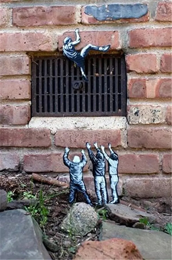 artist，Street Art，a literary creation，tree，